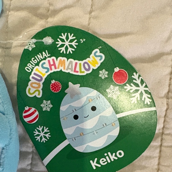 Squishmallows Blue and Silver Key Holder - Picture 2 of 6